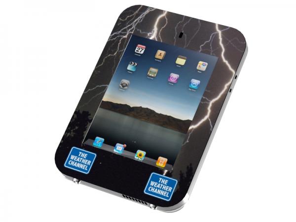 MOD-1319 iPad Face Plate (silver)